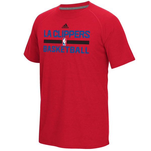 NBA Men Los Angeles Clippers adidas OnCourt Climalite Ultimate TShirt Red->->Sports Accessory